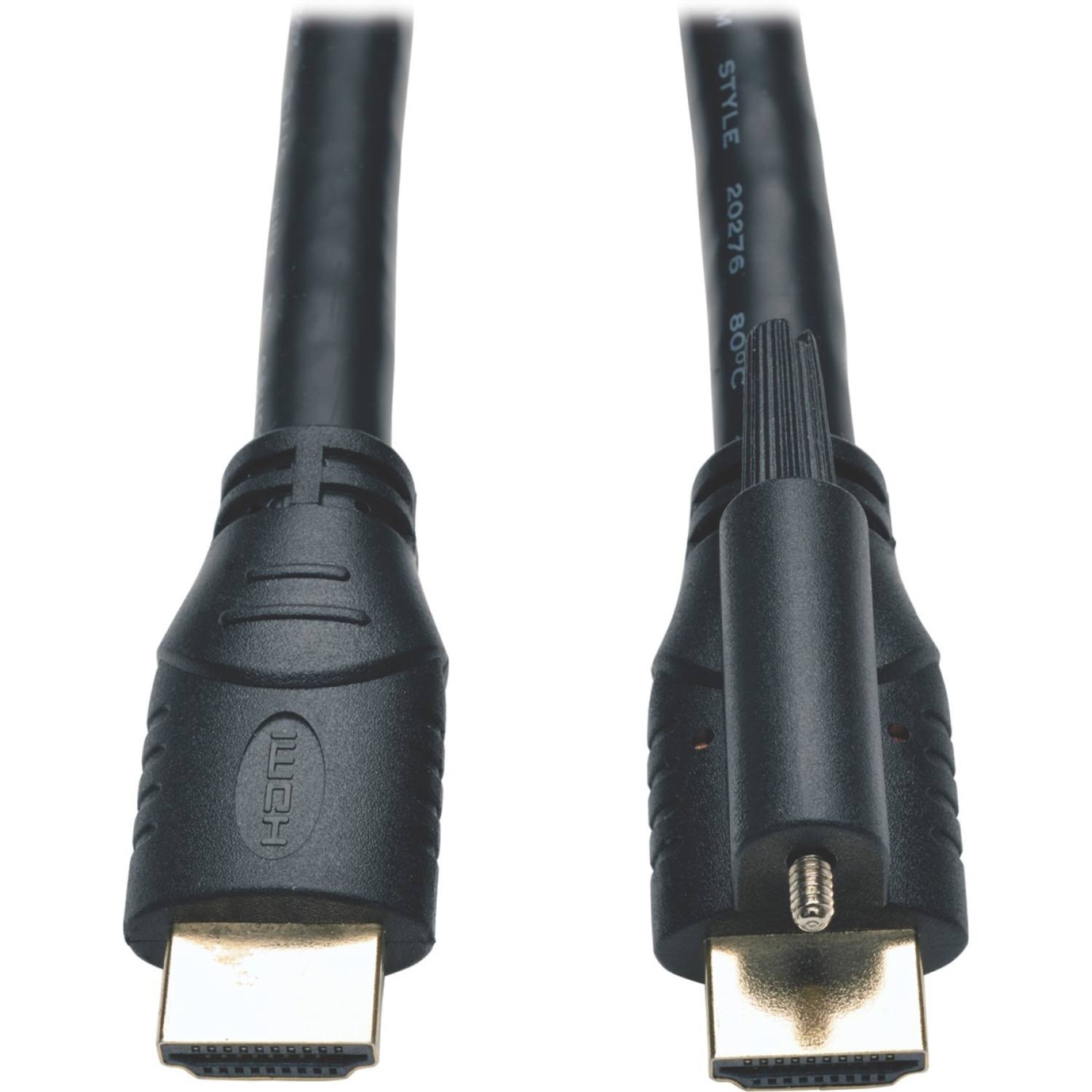 6ft High Speed HDMI Cable with Ethernet and Locking Connector R487