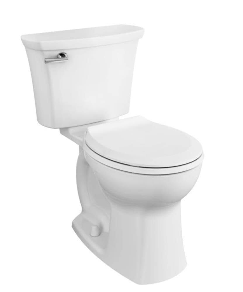 White WaterSense Round Chair Height 2-Piece Toilet K900