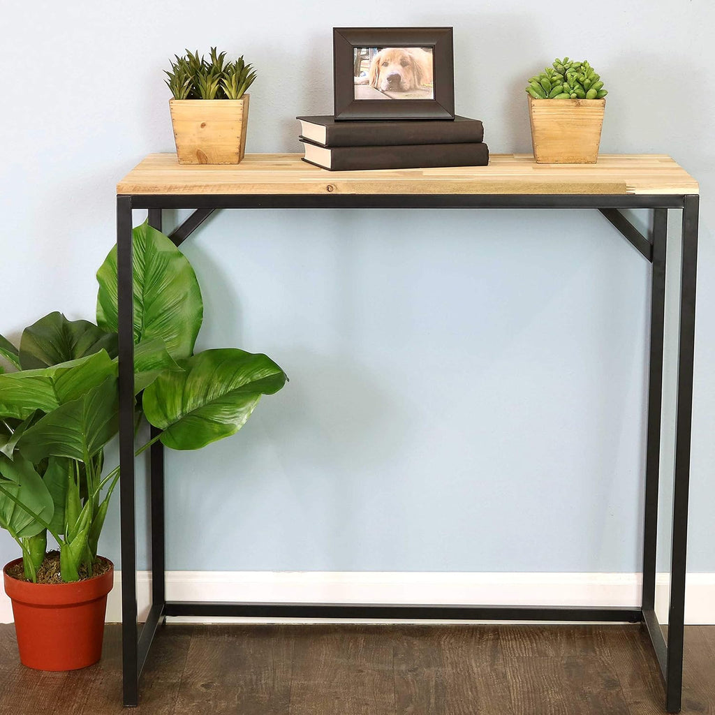 Unfinished Acacia Wood End Table Pack of 2 I5477