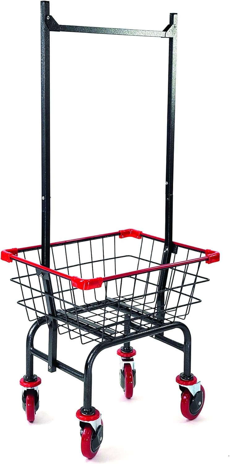 Compact Utility Cart with Double Pole V781
