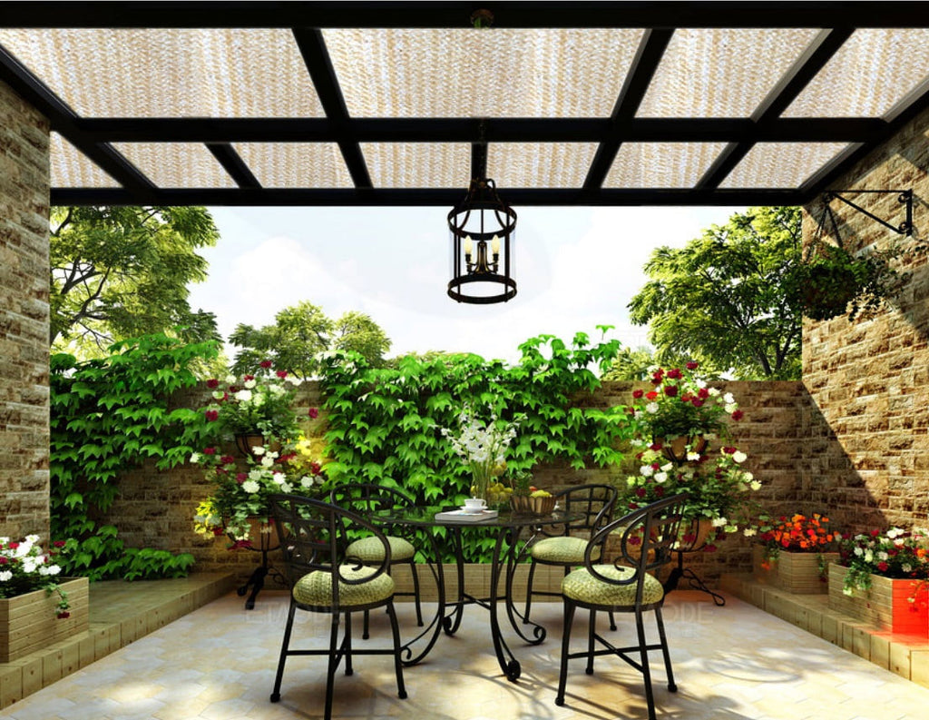 Beige 12x16ft Shade Cloth O9141