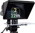 Liftable Metal Teleprompter with Adjustable Tempered Optical Glass R339