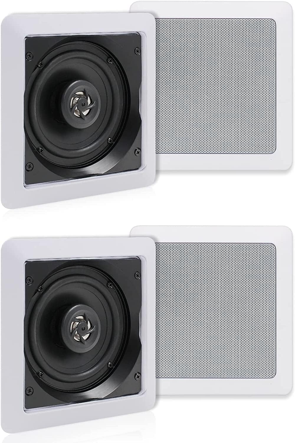 5.25 Inch Wall Mount Ceiling Speakers (2 Pairs) P74361