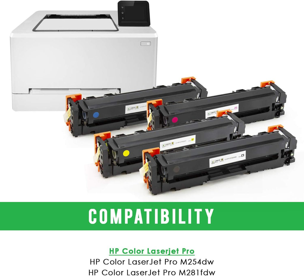 Compatible Toner Cartridge 4-Pack Black Cyan Magenta Yellow L269270