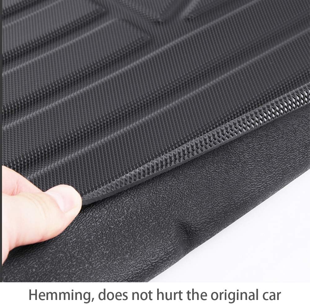 Black Pack of 2 Heavy Duty Rubber Trunk Liner A81530