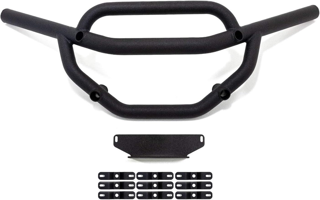 Black Heavy Duty Front Bumper D401