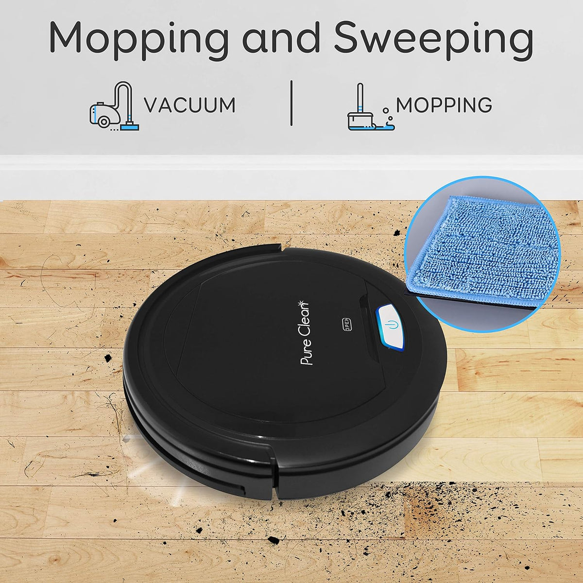 Robot Vacuum Cleaner with Lithium Battery 90 Min Run Time W666