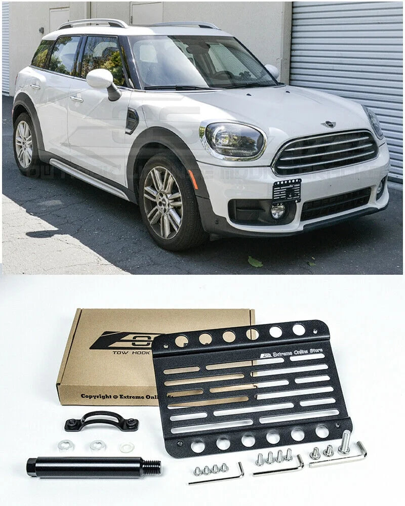 Tow Hook License Plate Relocator Mount Bracket P14267