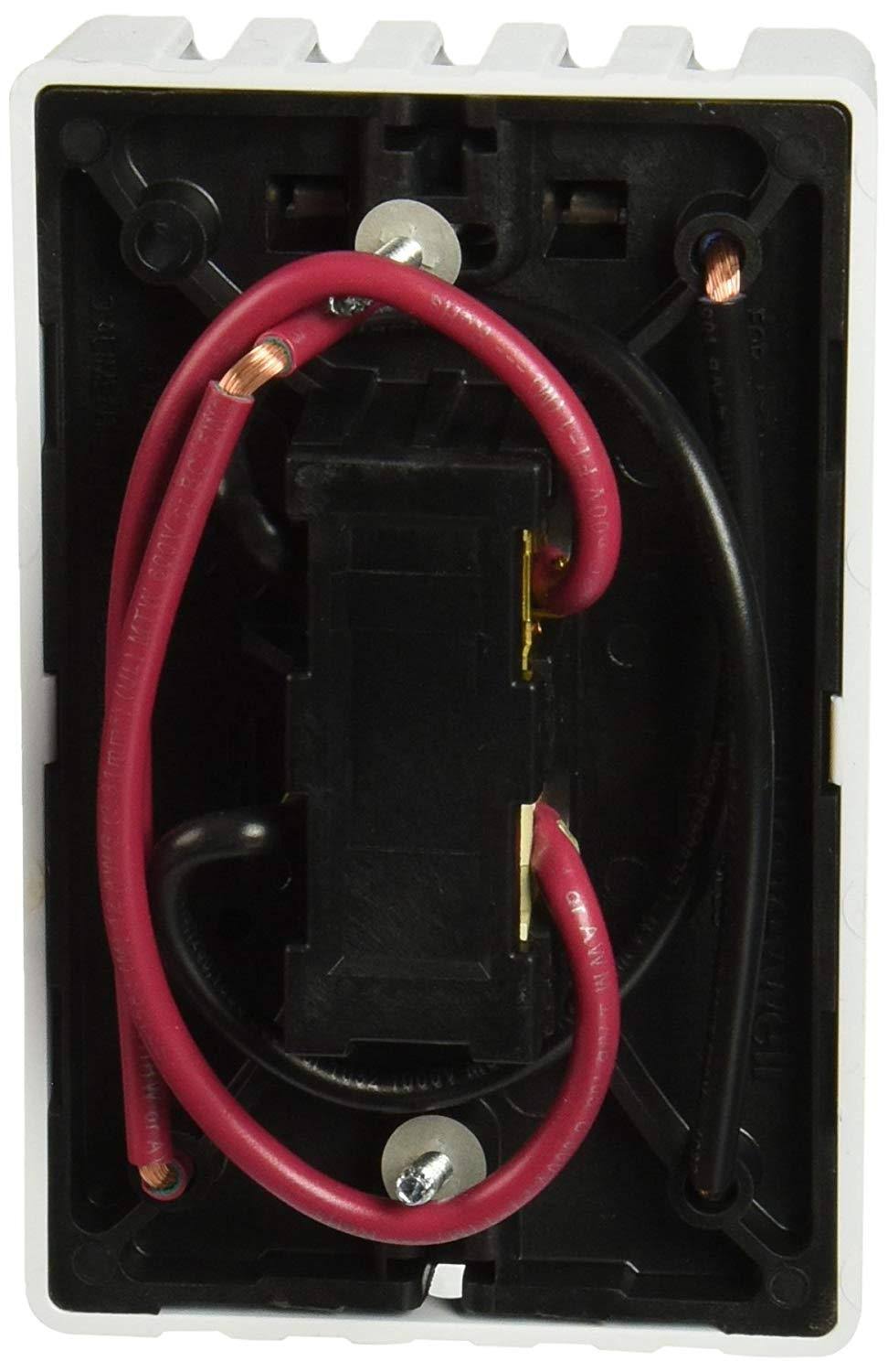 White Double Pole Thermostat C154729