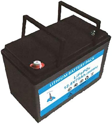 LiFePO4 12v 75ah Battery with Built in BMS W330