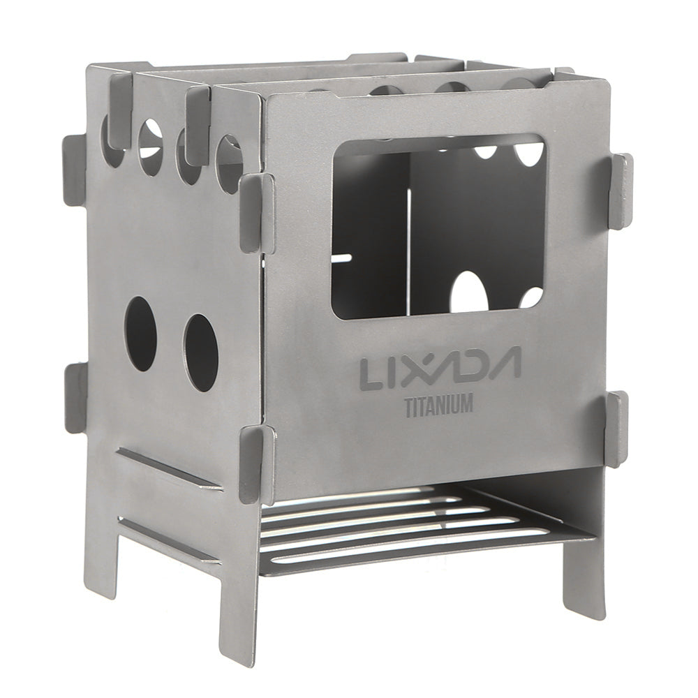 Titanium Folding Wood Pocket Camping Stove V228