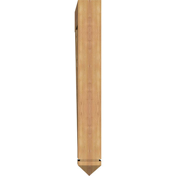 Thorton Arts u0026 Crafts Smooth Bracket, Western Red Cedar W876113