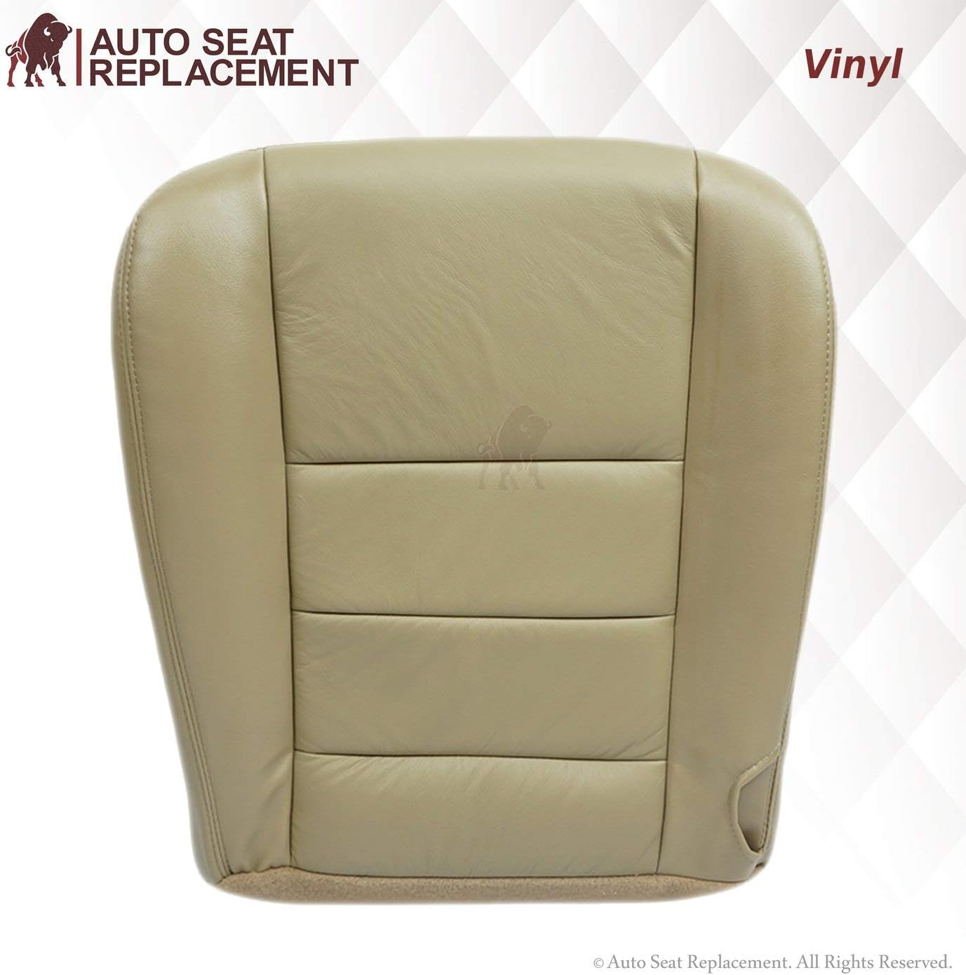 Synthetic Leather Seat Cover for Ford F250 F350 Driver Bottom W193582