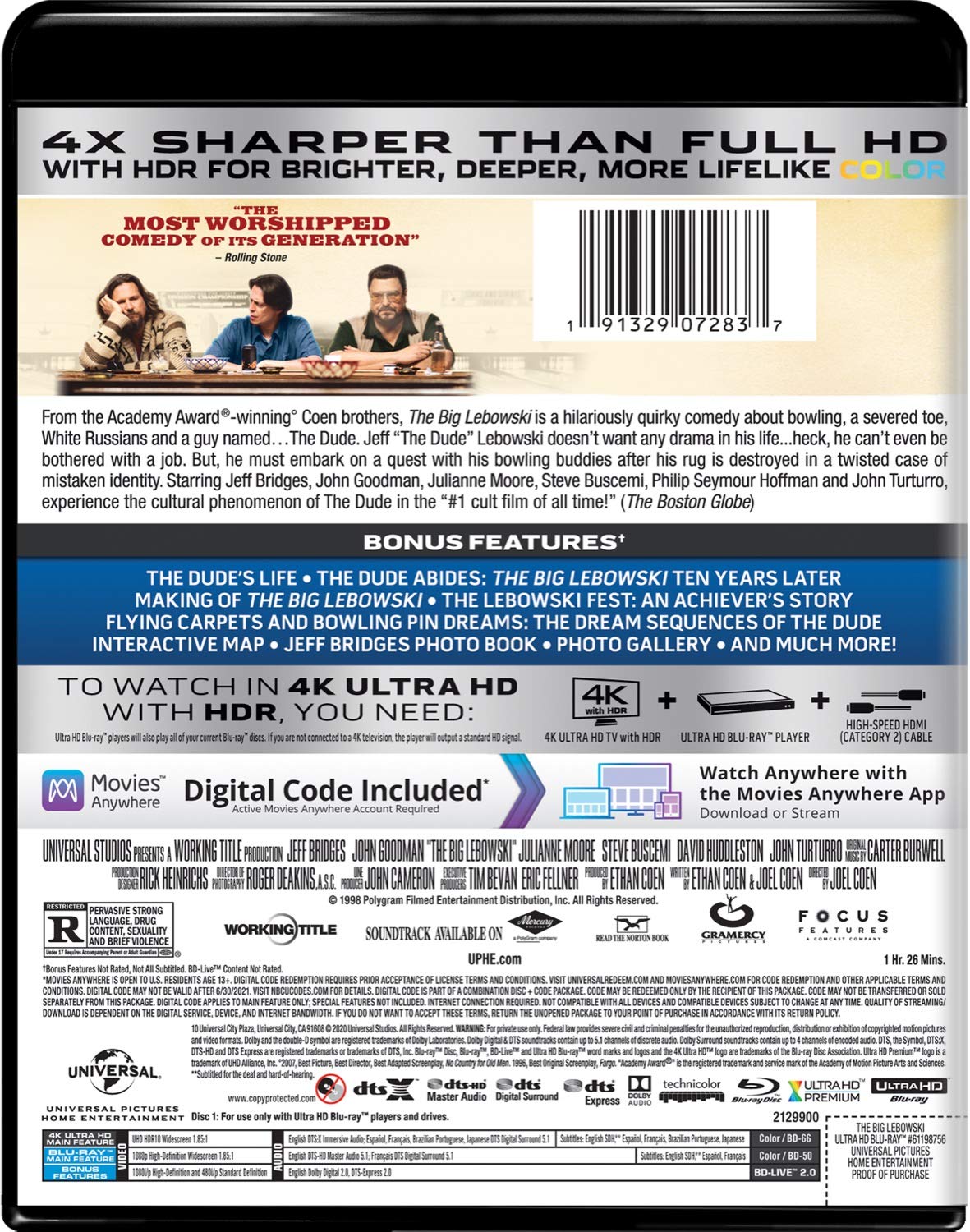 20th Anniversary Edition 4K Ultra HD + Blu-ray + Digital L46337