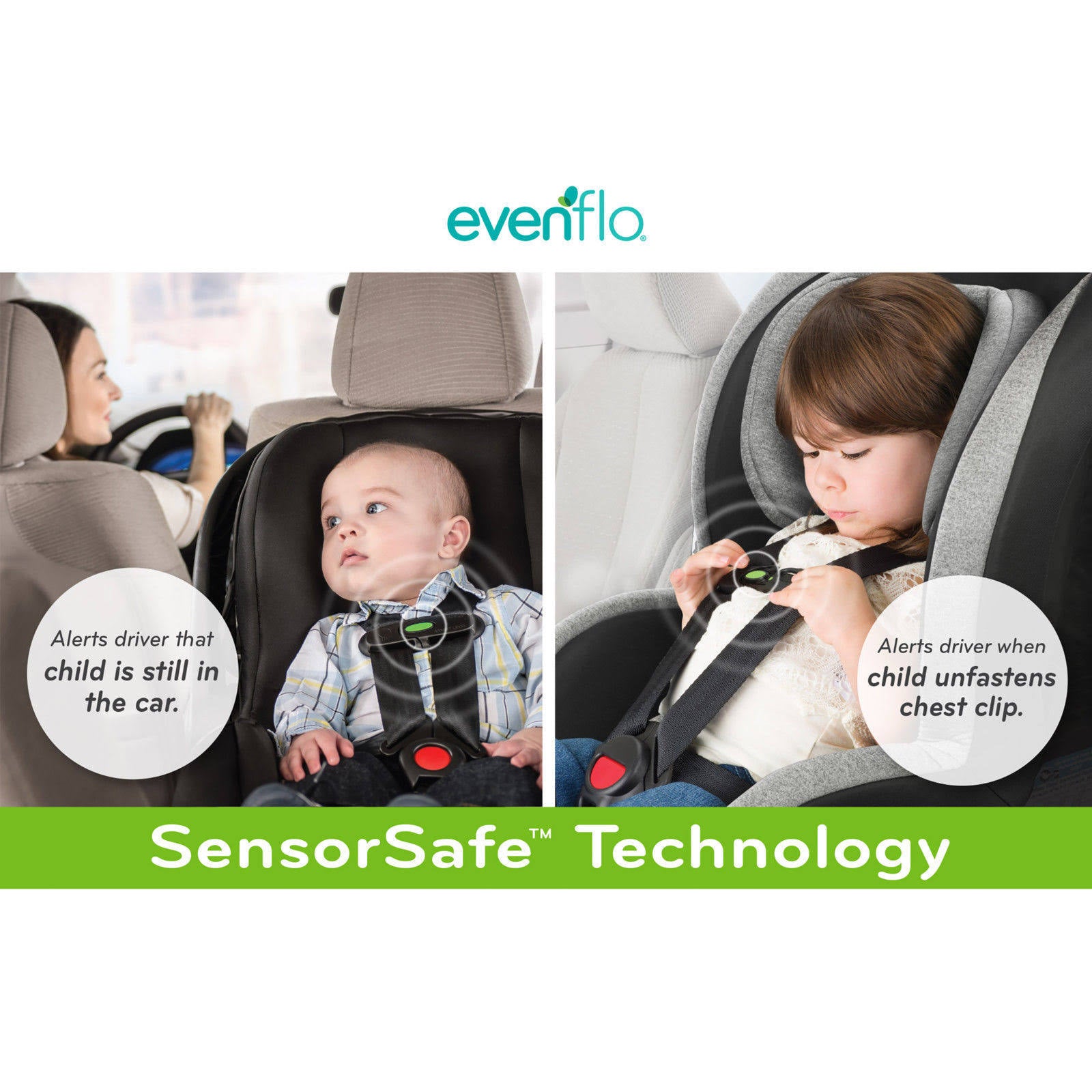 Convertible Car Seat with SensorSafe V4054