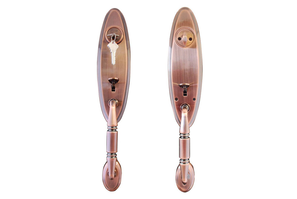 Double Handle Single Deadbolt Cylinder Door Lock Set P326160