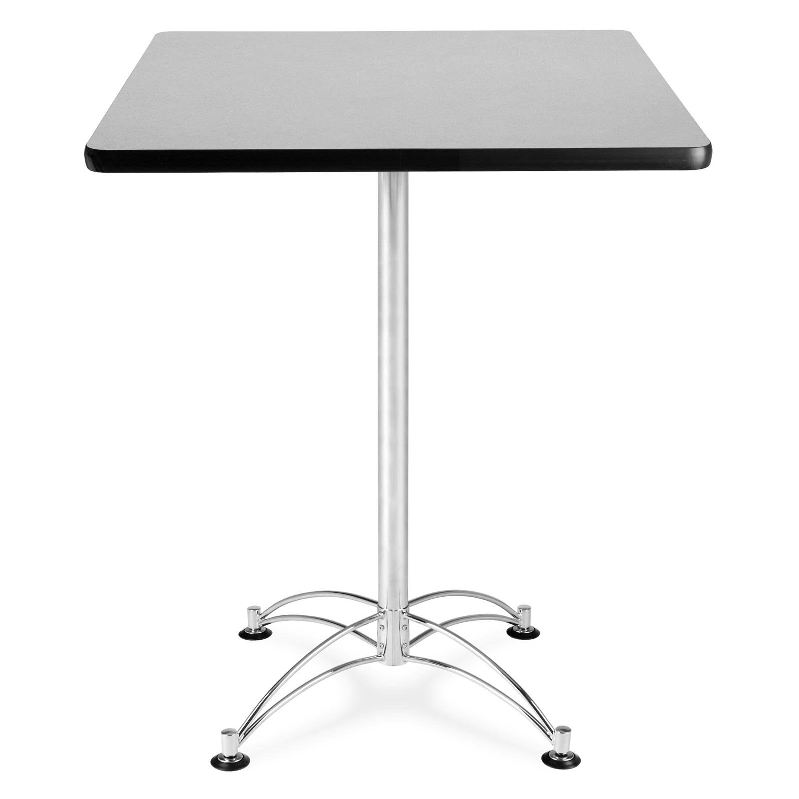 Square Cafe Table, Black Base, 30 V497608
