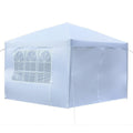 3 x 3m Waterproof Folding Tent White X442163
