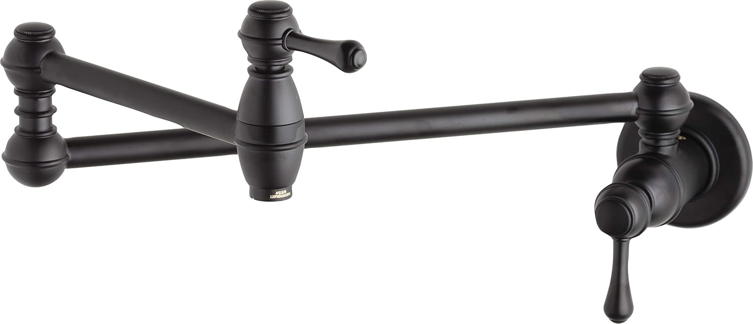 Chrome Wall Mount Pot Filler Y895576