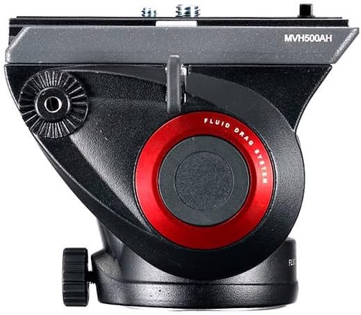 Fluid Video Head with Flat Base and Sliding Plate L73905