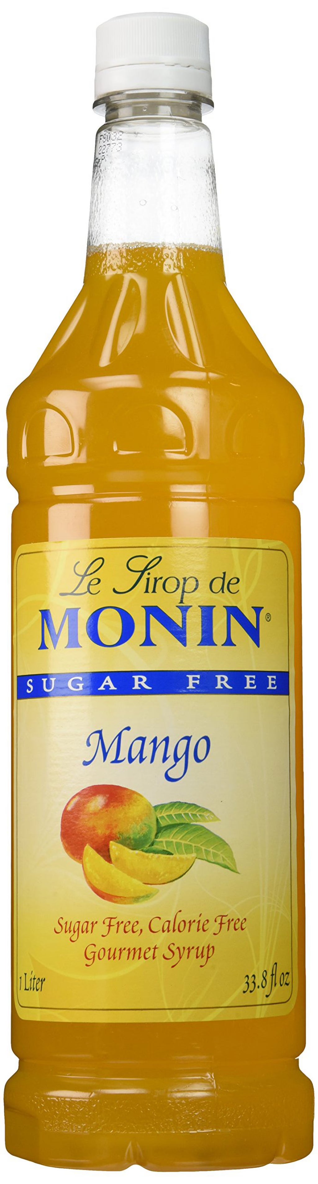 Sugar Free Mango Syrup, 33.8-Ounce Plastic Bottle M448