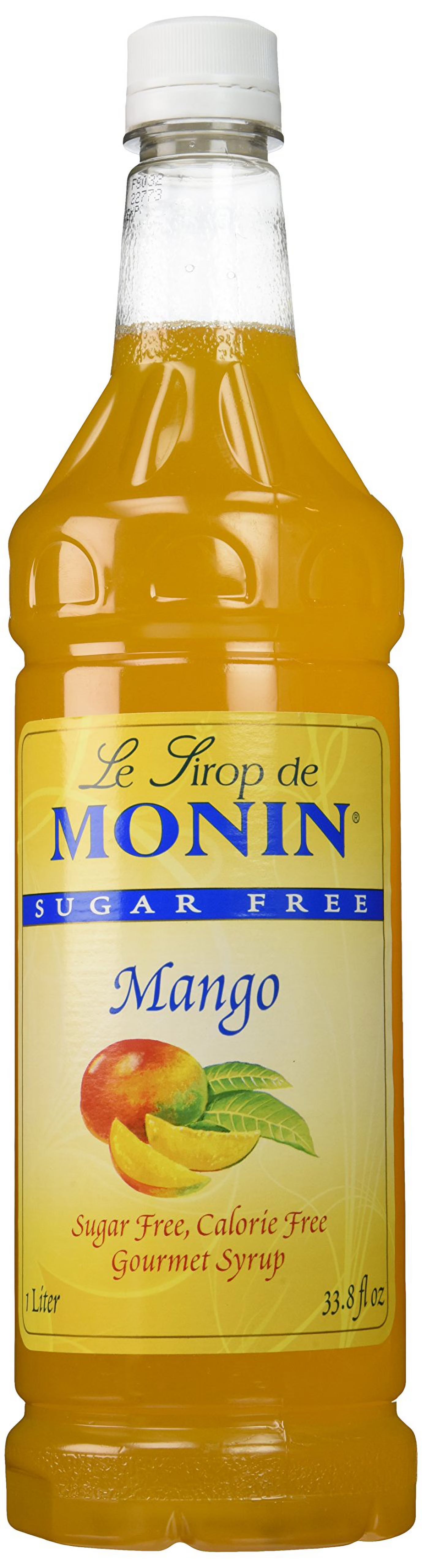 Sugar Free Mango Syrup, 33.8-Ounce Plastic Bottle M448
