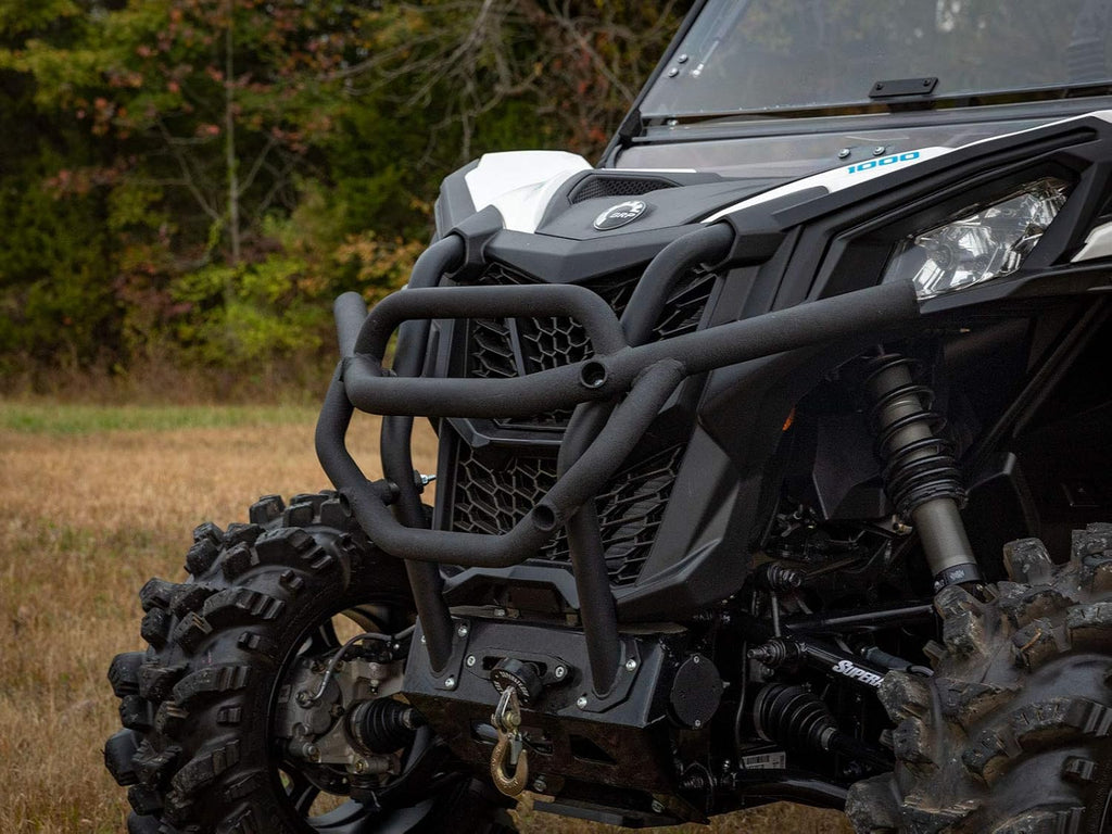 Black Heavy Duty Front Bumper D401