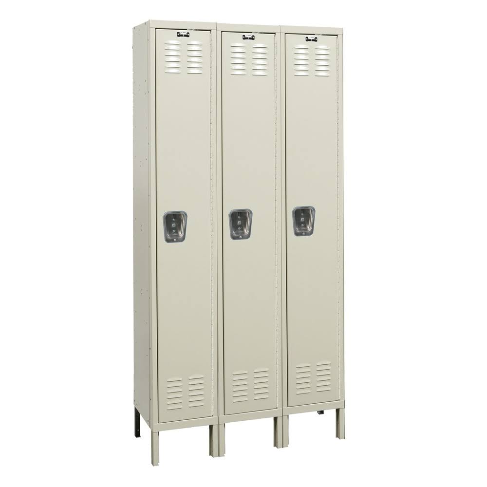 Tan 3-Wide Premium Locker Y805815
