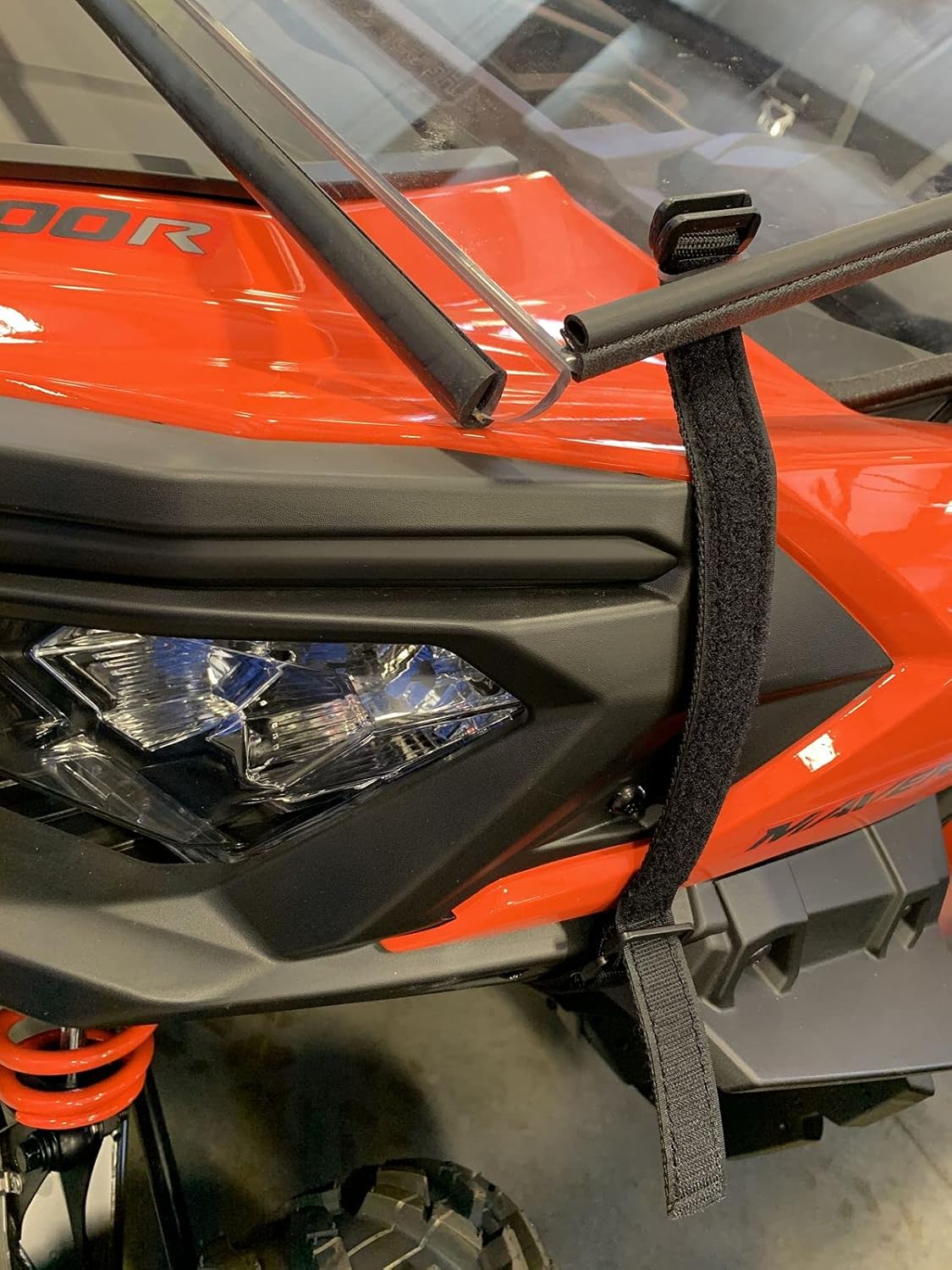 Full Folding Scratch Resistant Polycarbonate Windshield L5515