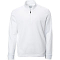 White 1/4 Zip Pullover Y387364