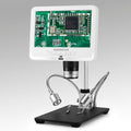 Digital Microscope 7 Inches LCD 1080P 200X Magnification Soldering Tool A8890