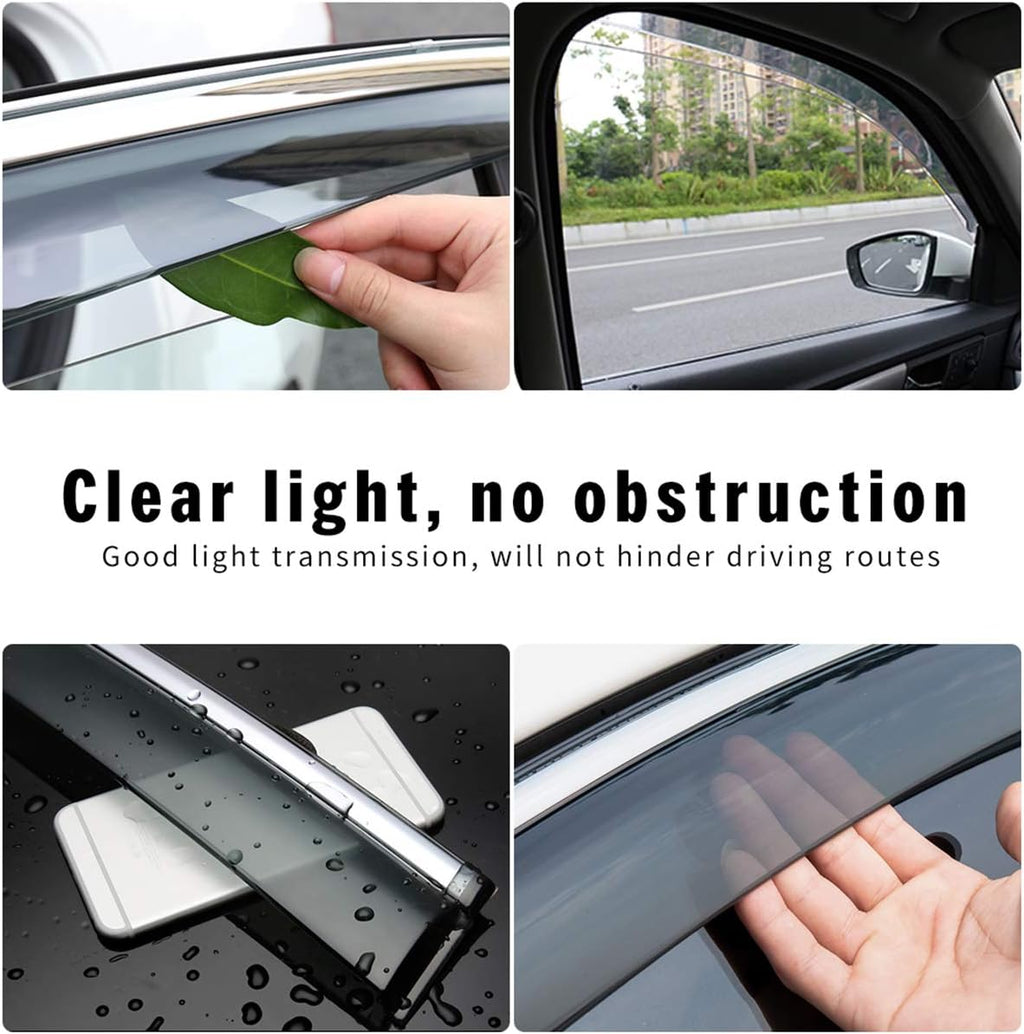 Smoke Side Window Deflectors for A3 Hatchback 2010-2013 A795953