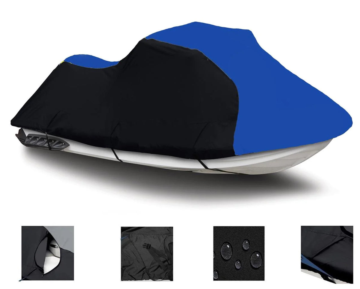 Heavy-Duty Jet Ski Cover for 3 Seat Up to 129" Length E958231