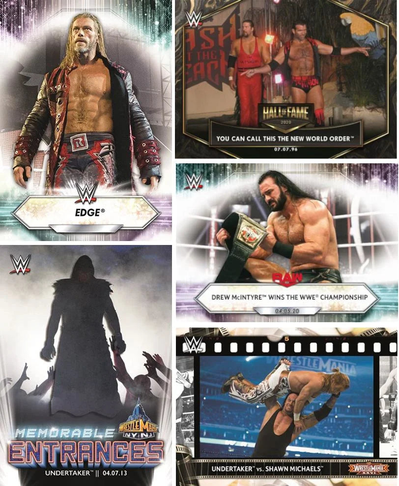 WWE Blaster Box Trading Cards J787