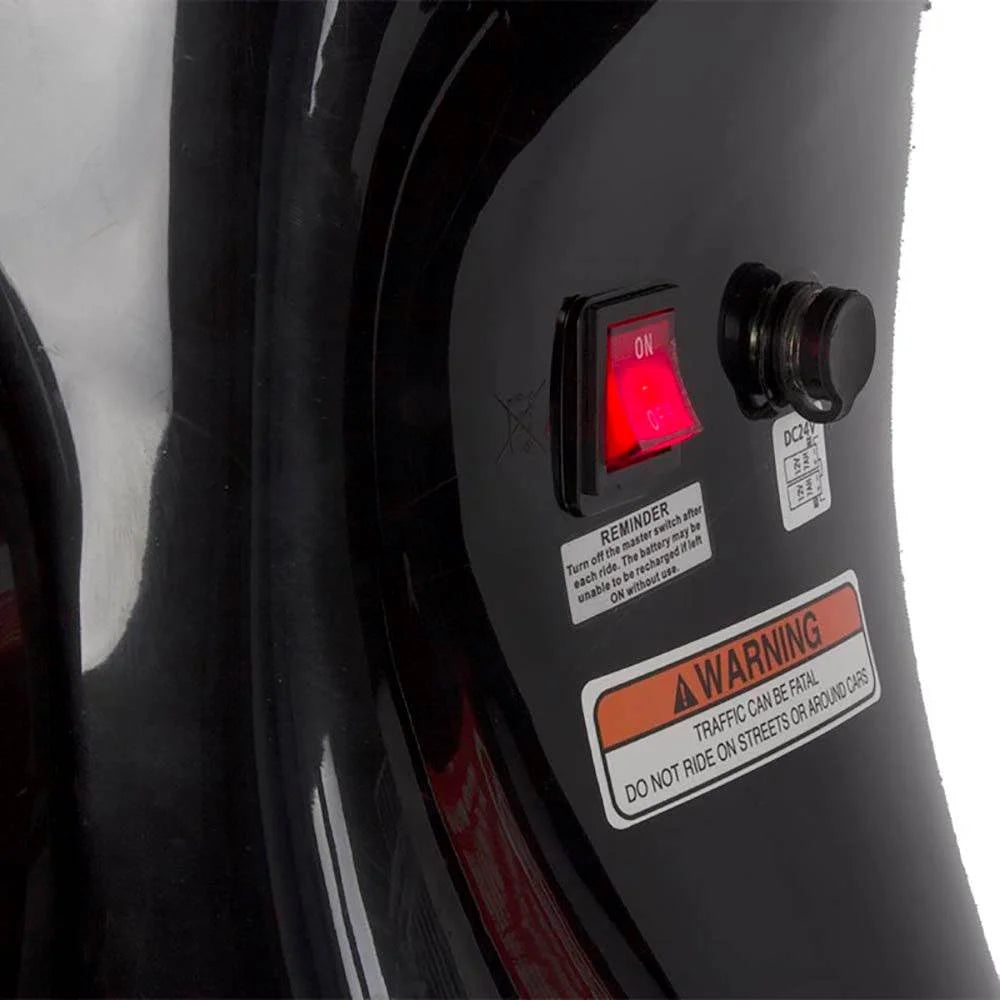 Black Electric Retro Scooter O34262