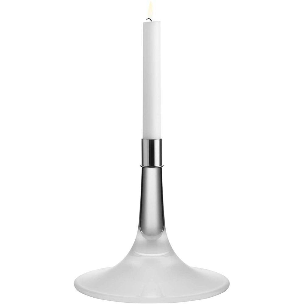 Silver Tall Candlestick G455