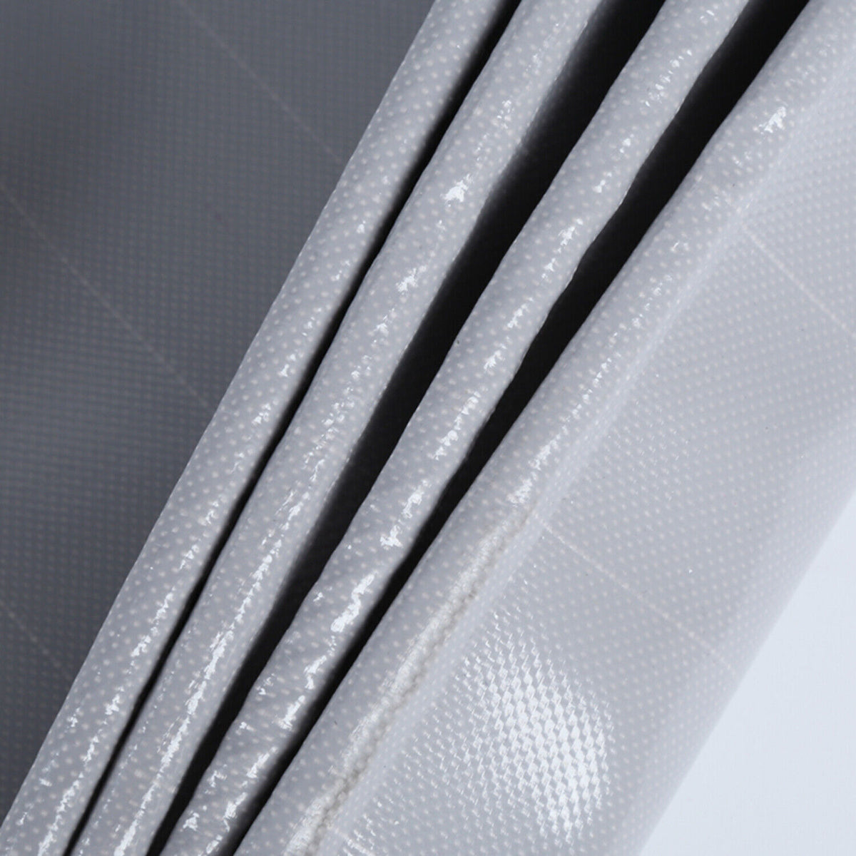 3*5 Meter Grey Waterproof PVC Tarpaulin Canopy Cover V86008