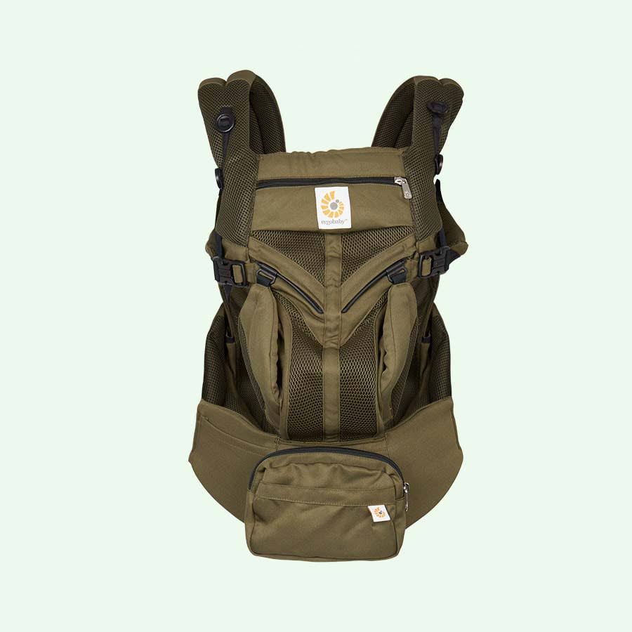 Khaki Green Mesh Baby Carrier A15739