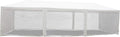 10'x30' White Canopy Tent with Mesh Side Wall Y19479