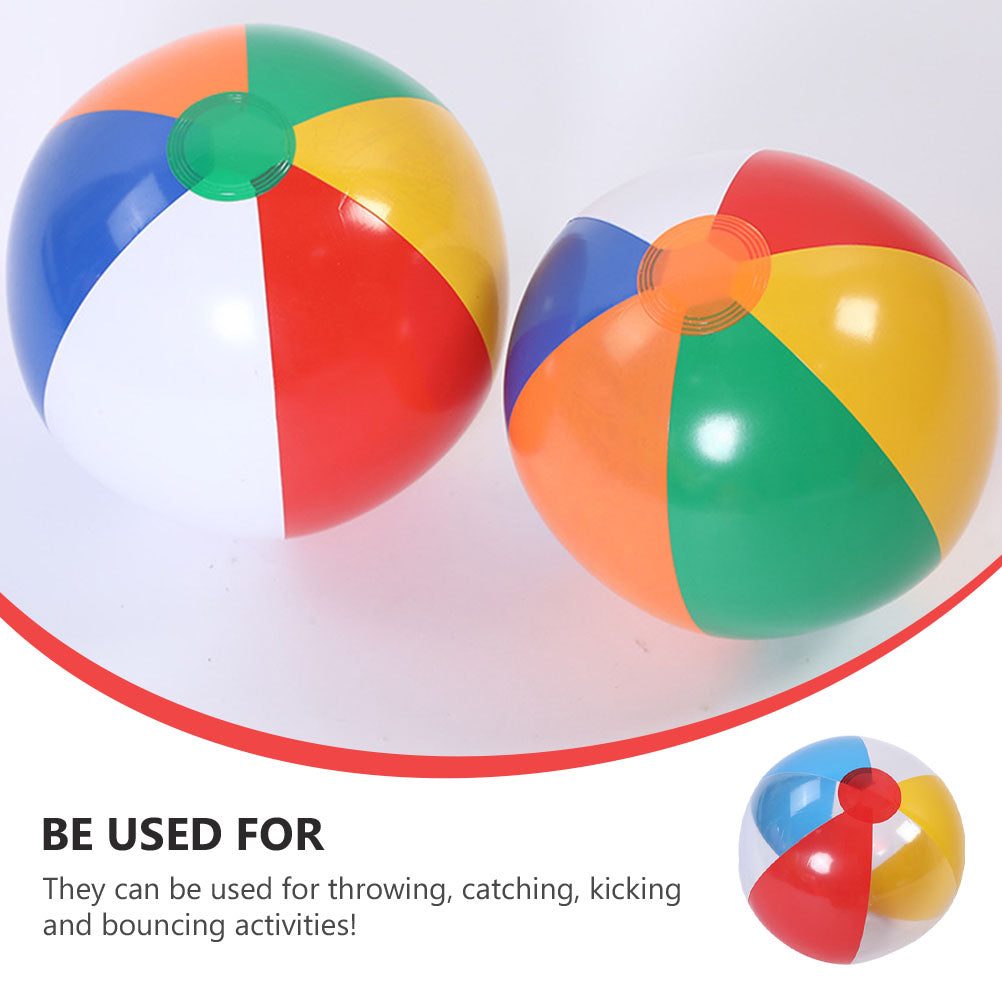 3Pcs Inflatable Beach Ball Pool Water Toy U8170