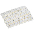 960PCS 0603 0805 1206 SMD Capacitor Kit, 16 Value 10pF-22uF Multilayer Ceramic Chip Capacitors Assortment Set M51409