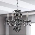 4-Light Chrome Candle Style Chandelier Q88892