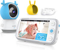 5" 720P HD Video Baby Monitor with Night Vision and 2-Way Talk I184644