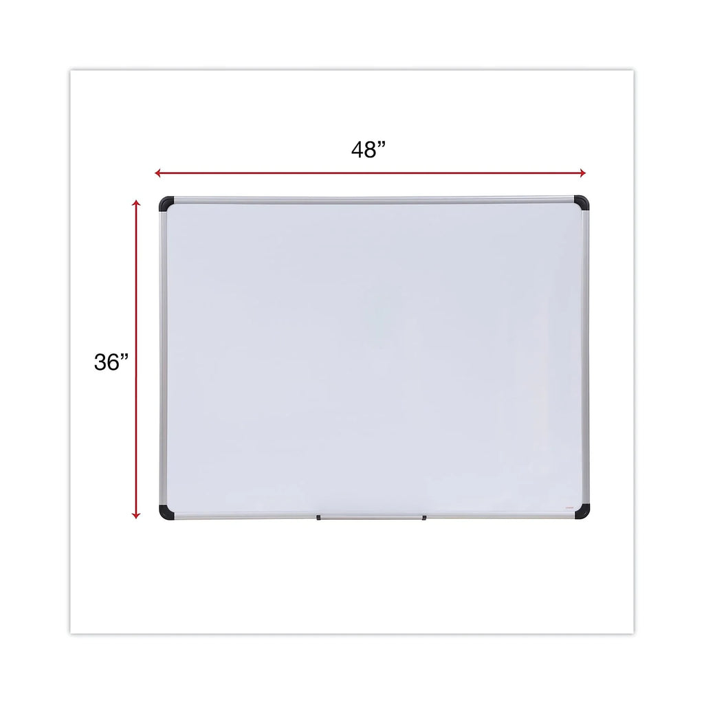 48 in. x 36 in. Lacquered Steel Magnetic Dry Erase Marker Board X82512