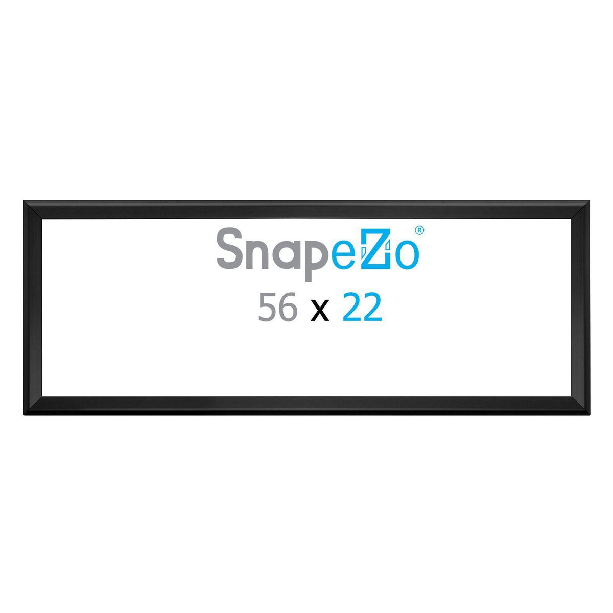Black Snap Frame Poster Size 22x56 D119