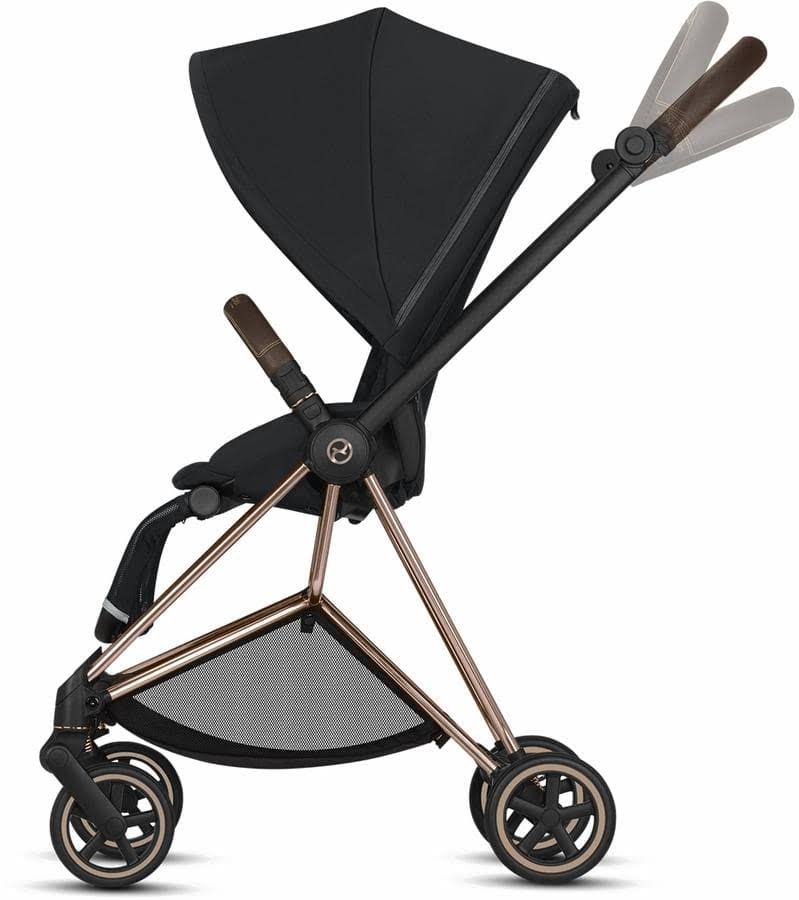 True Red Stroller with Matte Black Frame I937