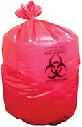 Red Biohazard Can Liners I1606