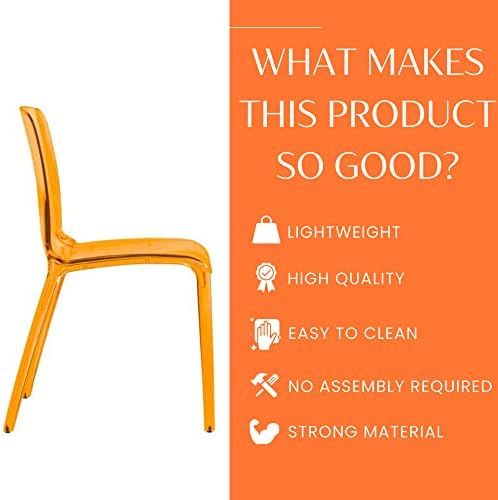Clear Dining Side Chair V336