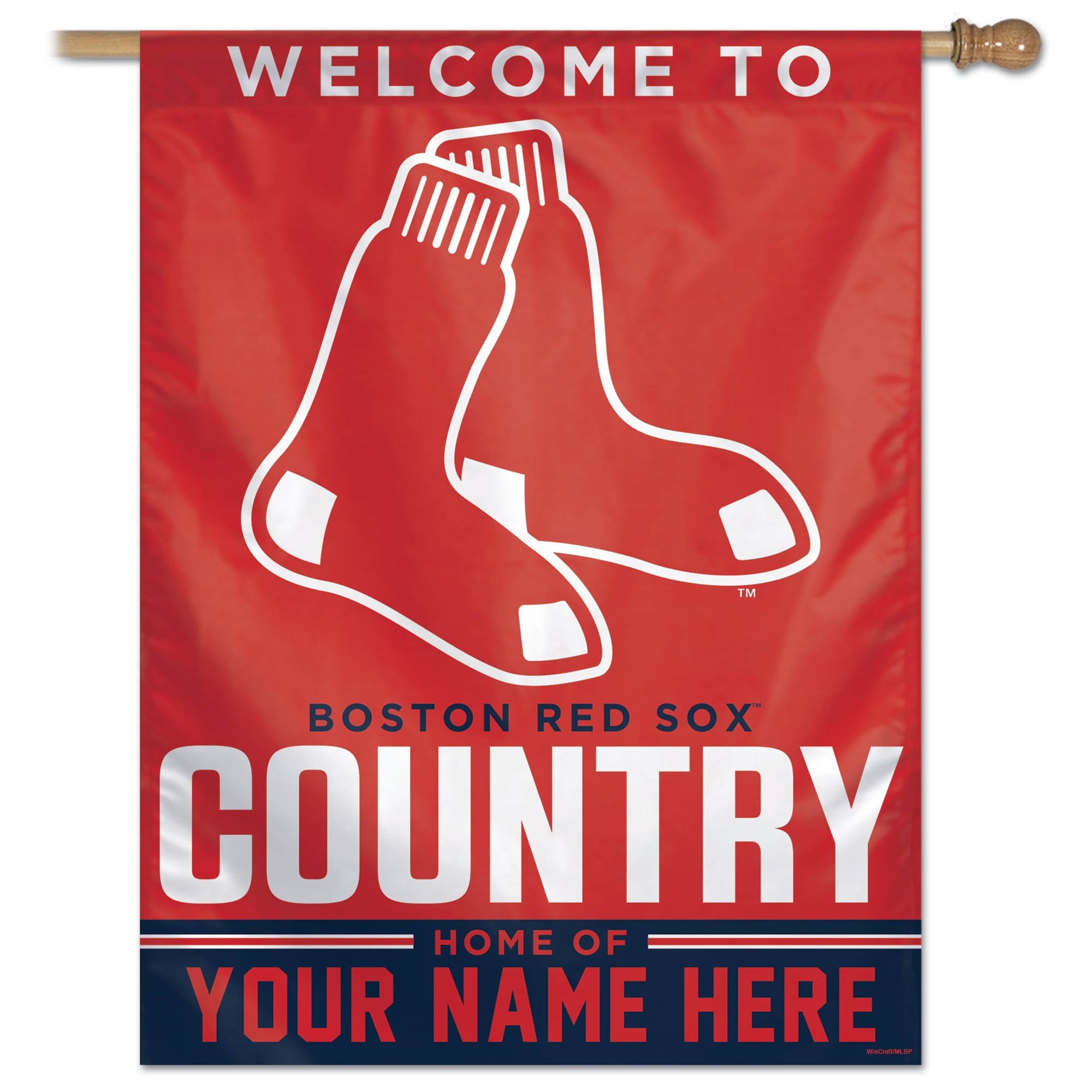 Boston Red Sox 27 x 37 Vertical Banner Q2092
