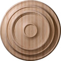 24 in. OD x 2.25 in. P Carved Traditional Ceiling Medallion Maple P2208